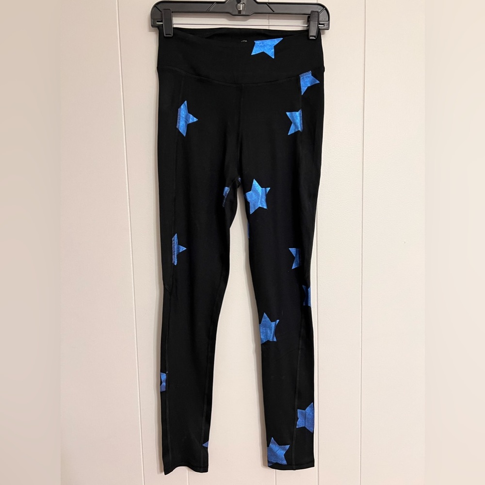 Ivory Ella foil star‎ leggings Sz S